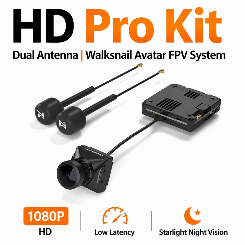 Walksnail Avatar Hd Pro Kit - Walksnail Avatar HD Pro Kit Çift