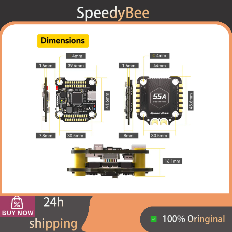 SpeedyBee F405 V4 BLS 55A 30x3 - Speedybee F405 V4 Bls 55A Stack incelemesi ve fiyatı