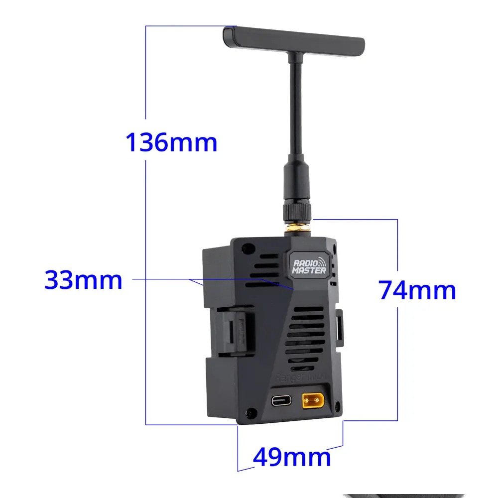RadioMaster Ranger Micro ELRS  - Radiomaster Ranger 2.4Ghz Elrs Module incelemesi ve fiyatı